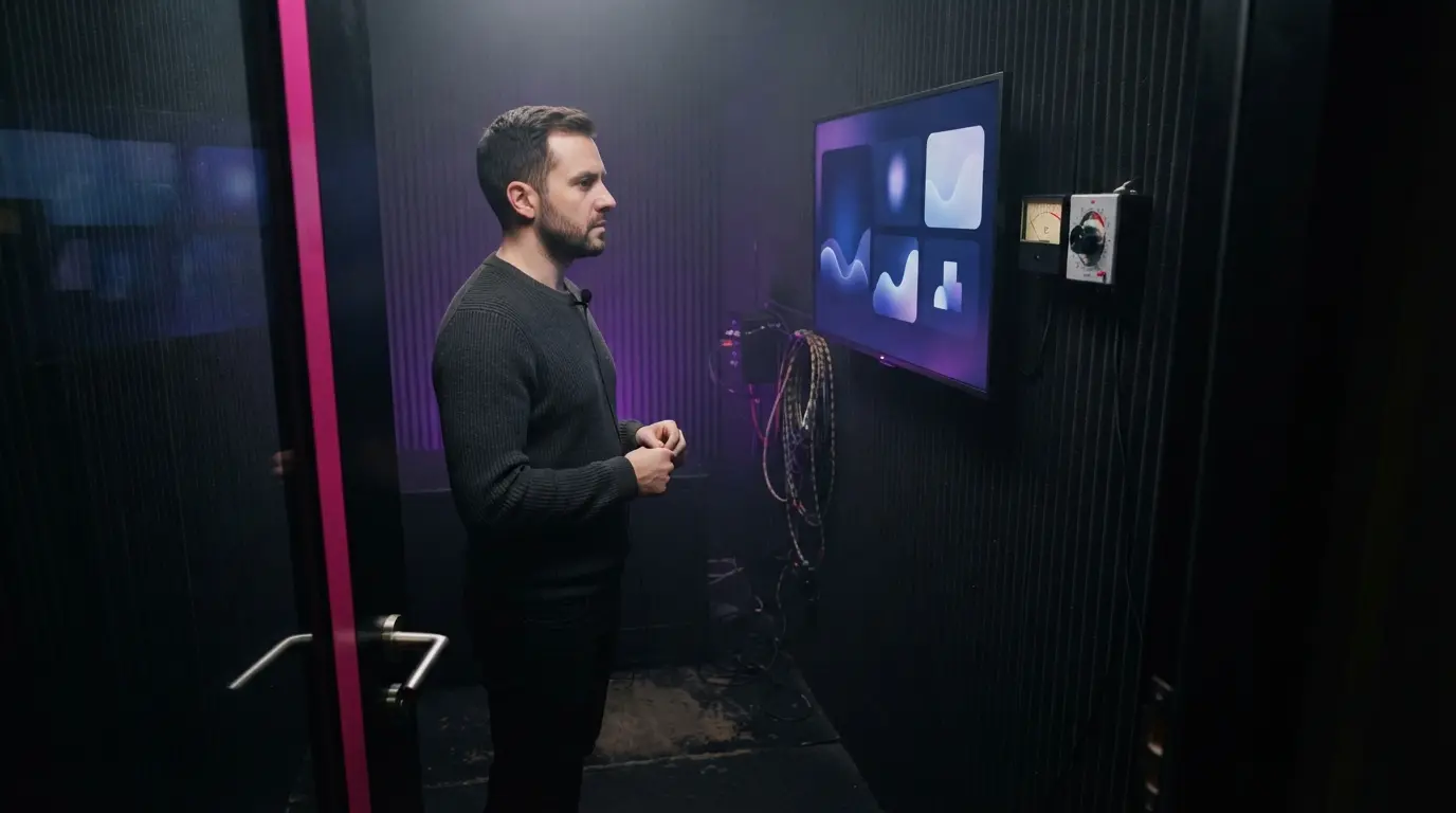 Verve AI review test session in an audio audition room