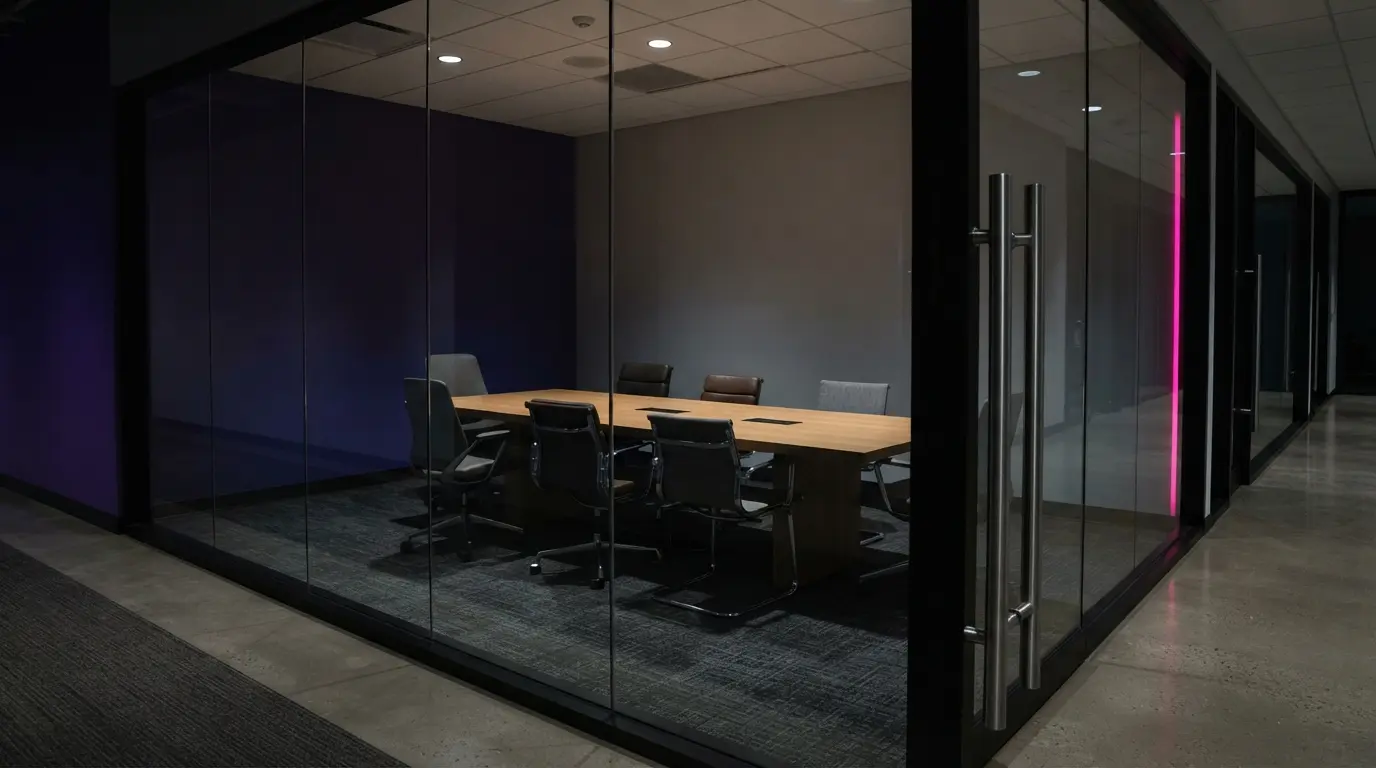Panel interview tips in a conference room