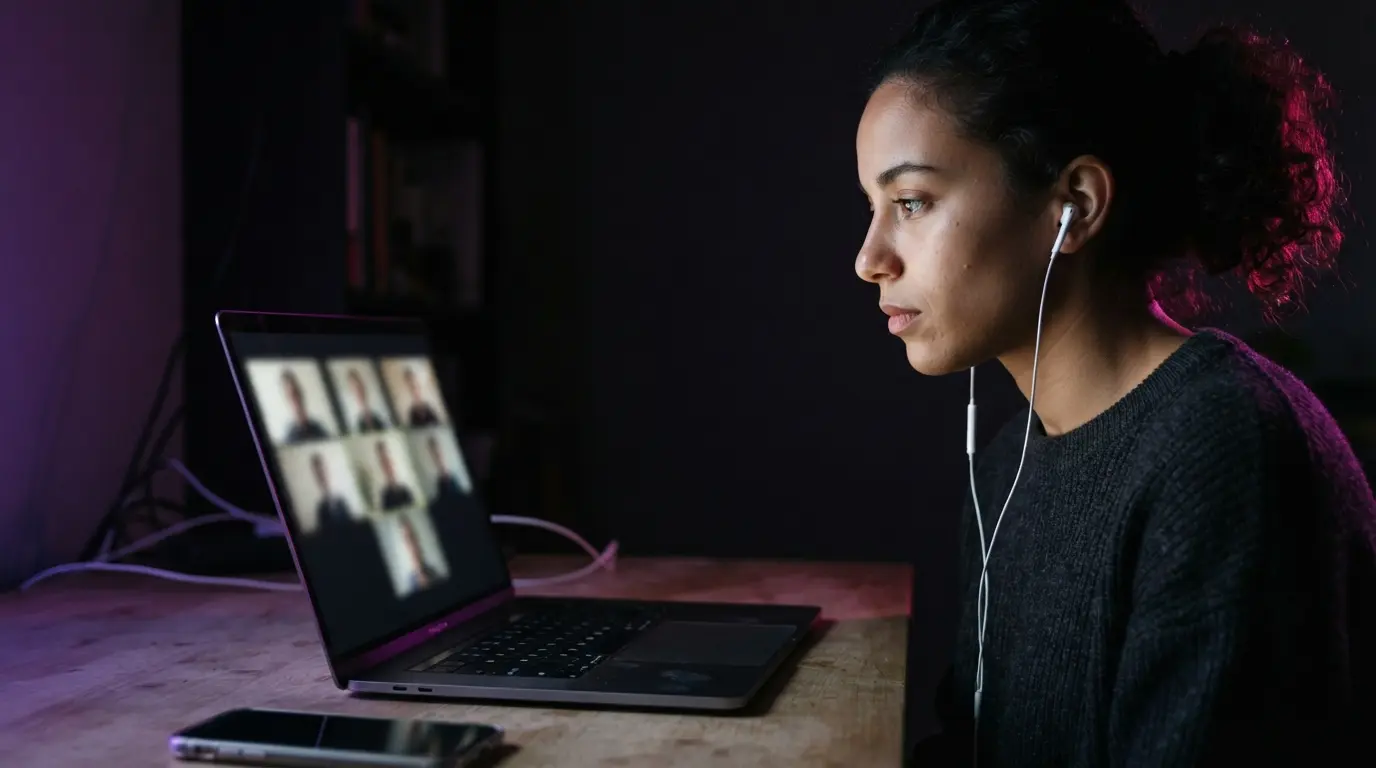 AI interview tool for a live video interview