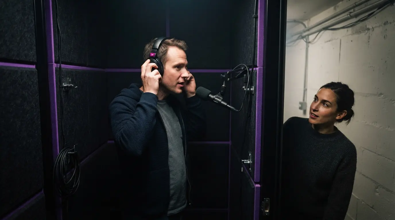Candidate testing audio before using a live interview copilot